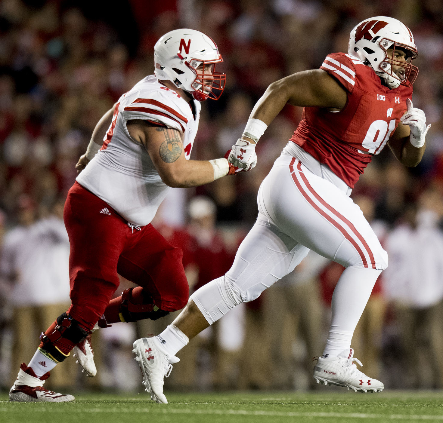 Nebraska vs. Wisconsin, college football, 10.6.18